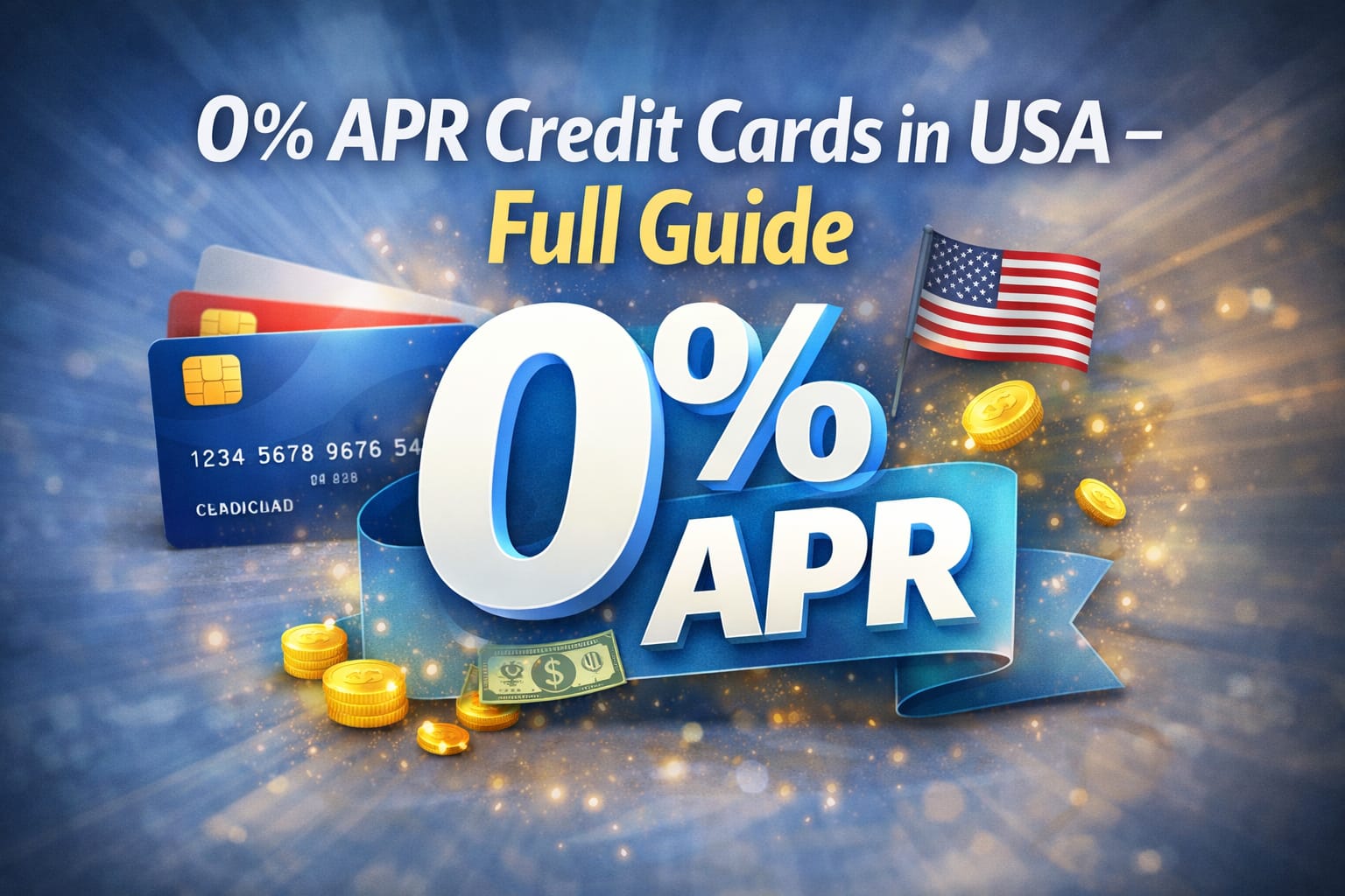 0% APR Credit Cards in the USA – Full Guide