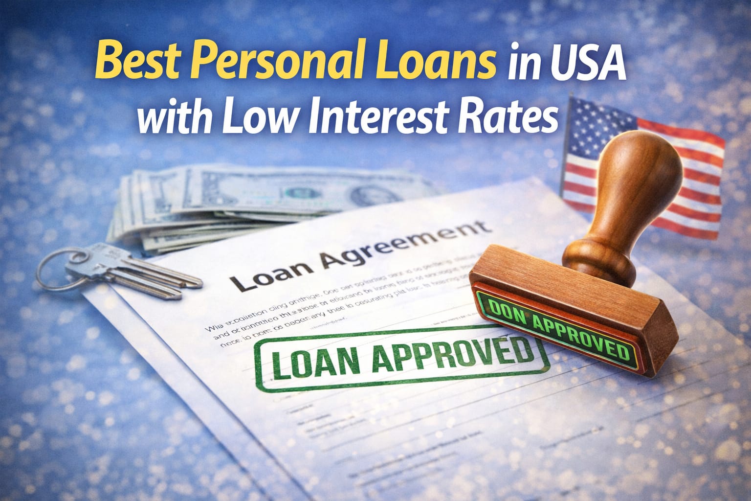 Best Personal Loans in the USA with Low Interest Rates 2026